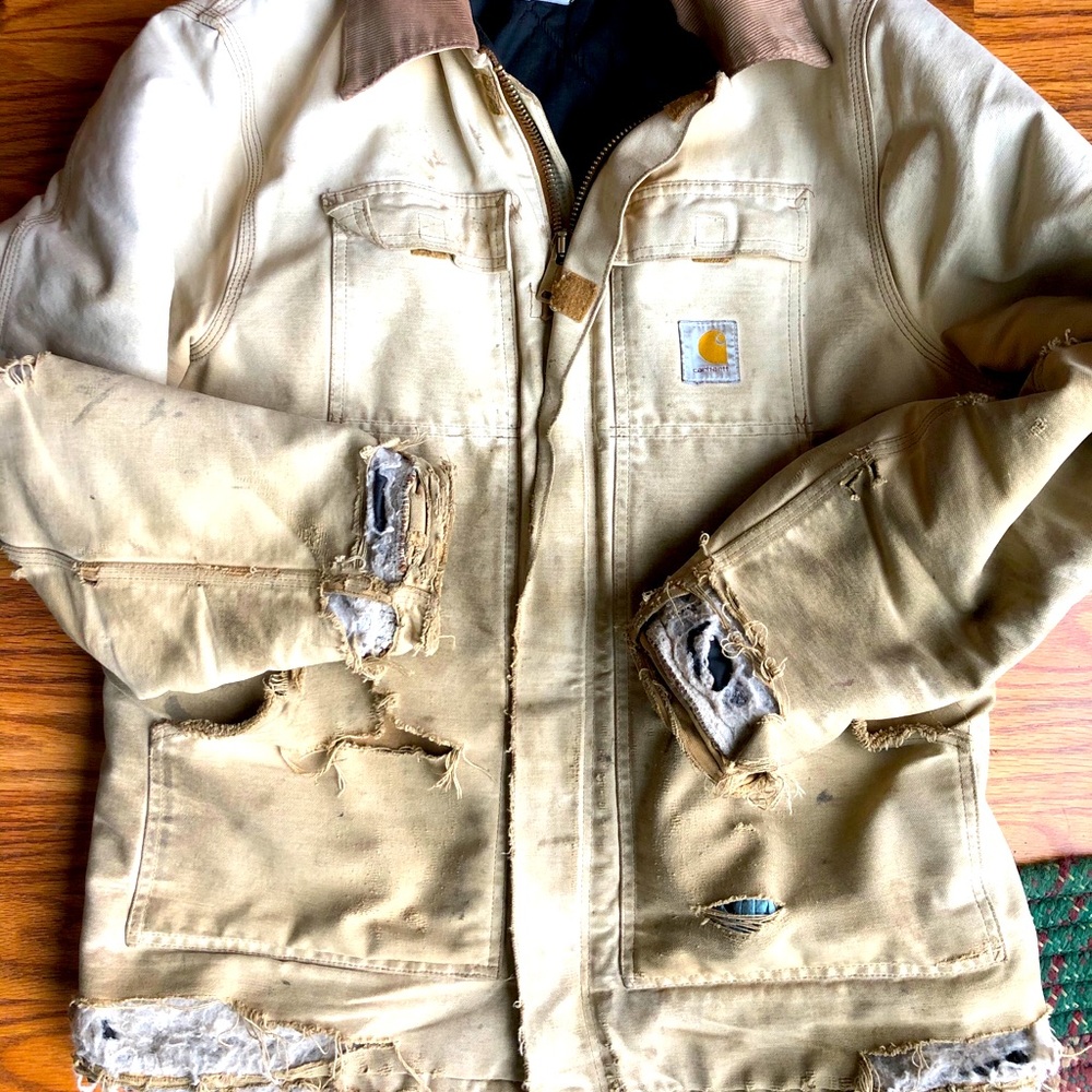 Carhartt men’s coat. Size L.  Real vintage!